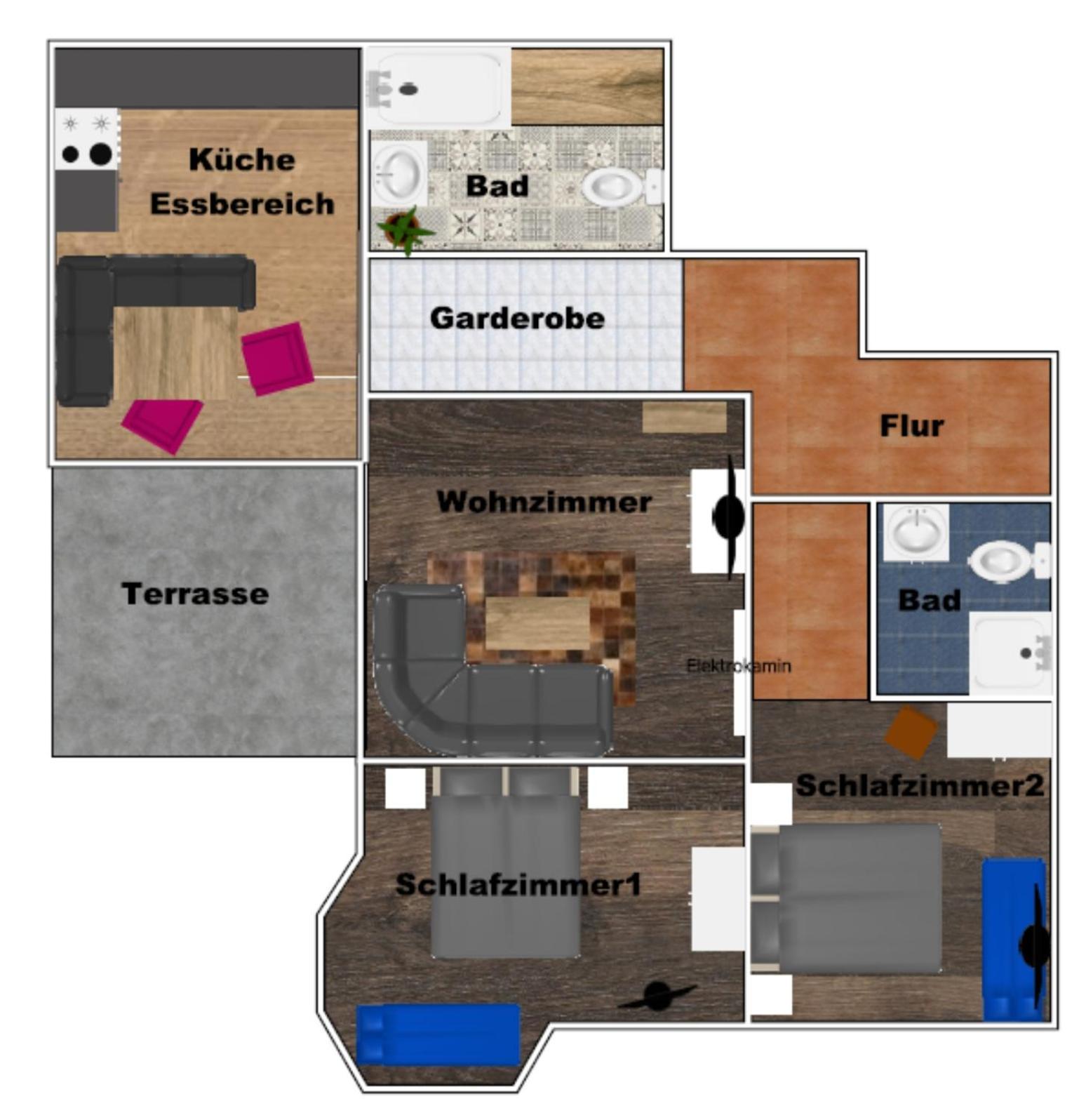 Appartementhaus Zraunig Flattach Bilik gambar